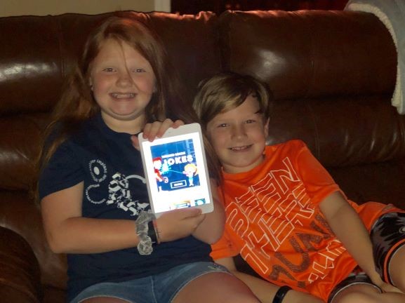 The winners of Wicked Uncle USA's iPad contest