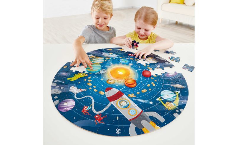 Solar System Puzzle makes learning fun
