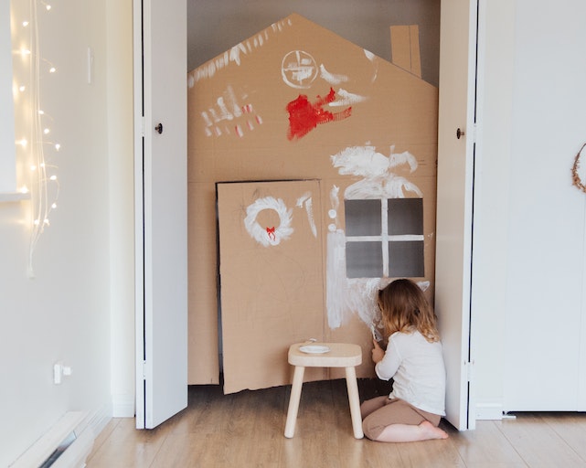 cardboard den ideas